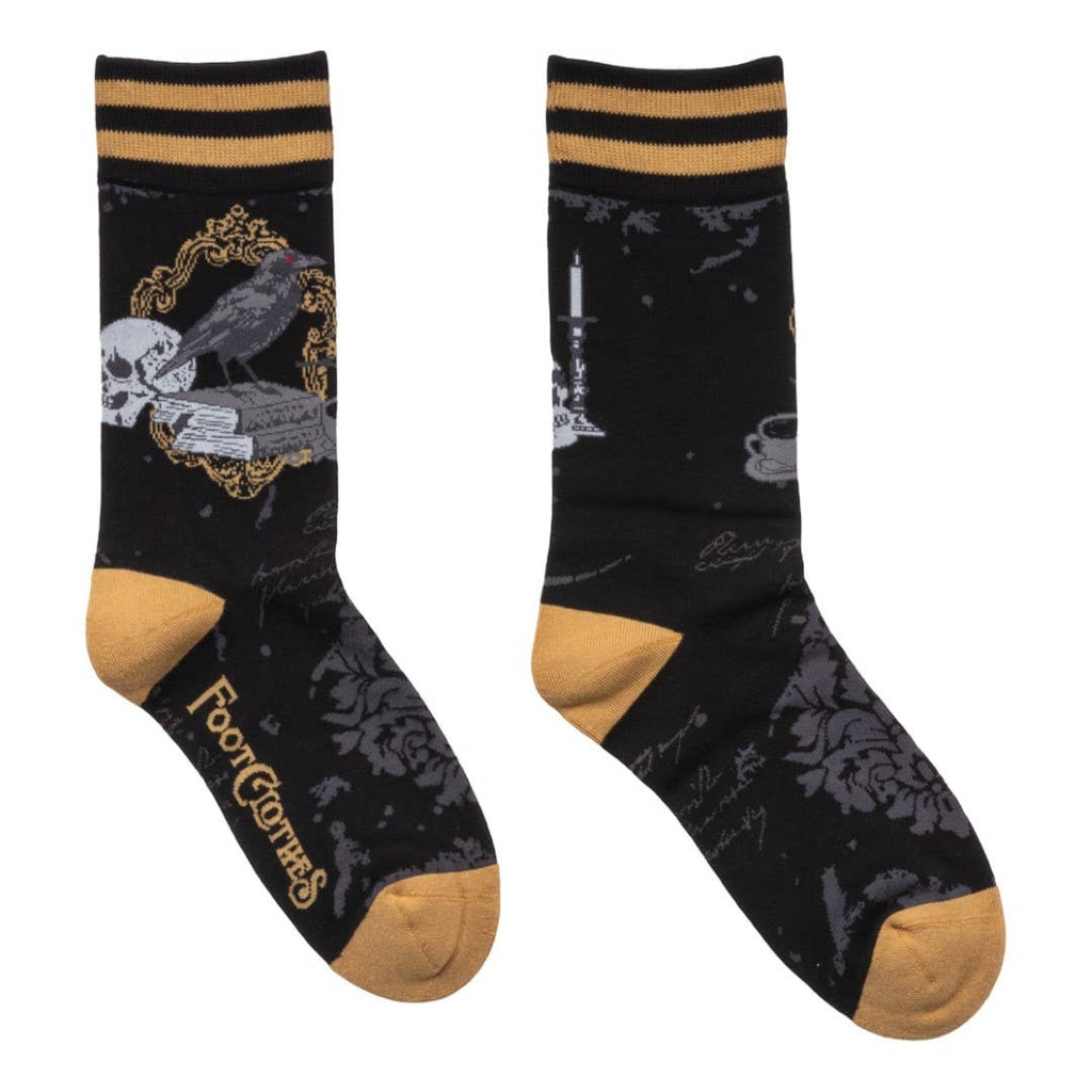Raven's Grimoire Crew Socks - Angel's House of Design Co.