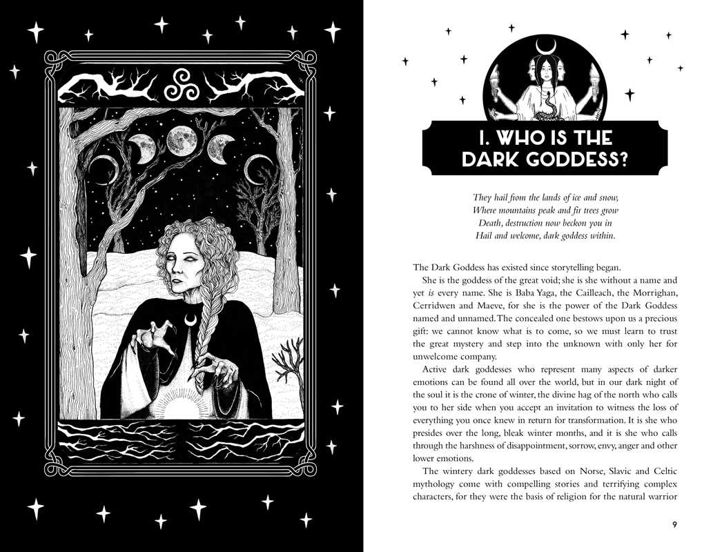 Reclaim your Dark Goddess by Flavia Kate Peters - Angel's House of Design Co.