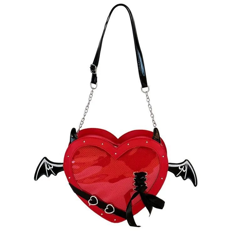 Red Heart Handbag - Angel's House of Design Co.