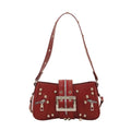 Red Moto Style Handbag - Angel's House of Design Co.