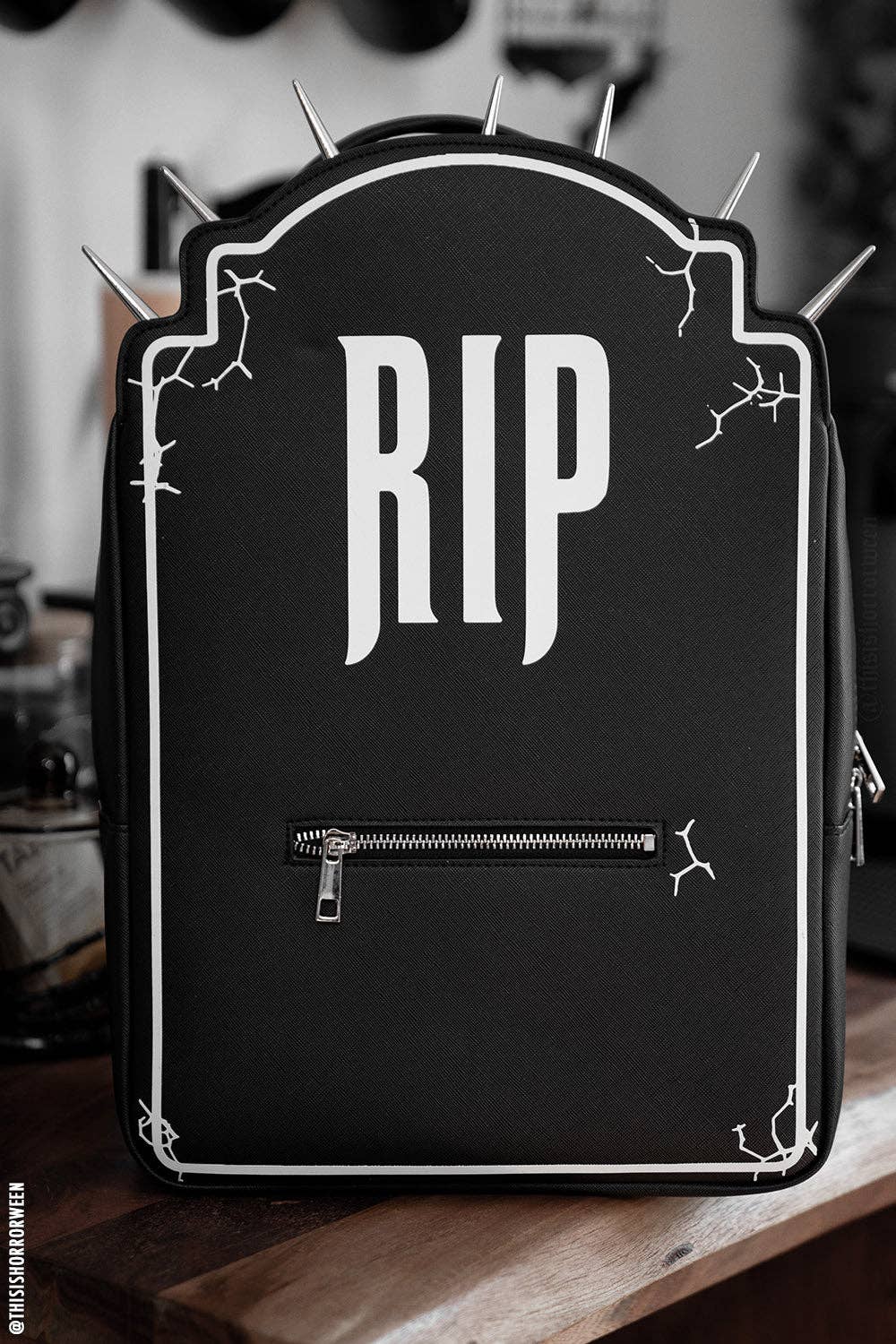 RIP Tombstone Backpack - Angel's House of Design Co.