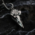 Ritual Raven Skull Necklace - Angel's House of Design Co.