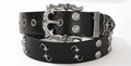 Rivet-carved Pin Buckle Belt - Angel's House of Design Co.