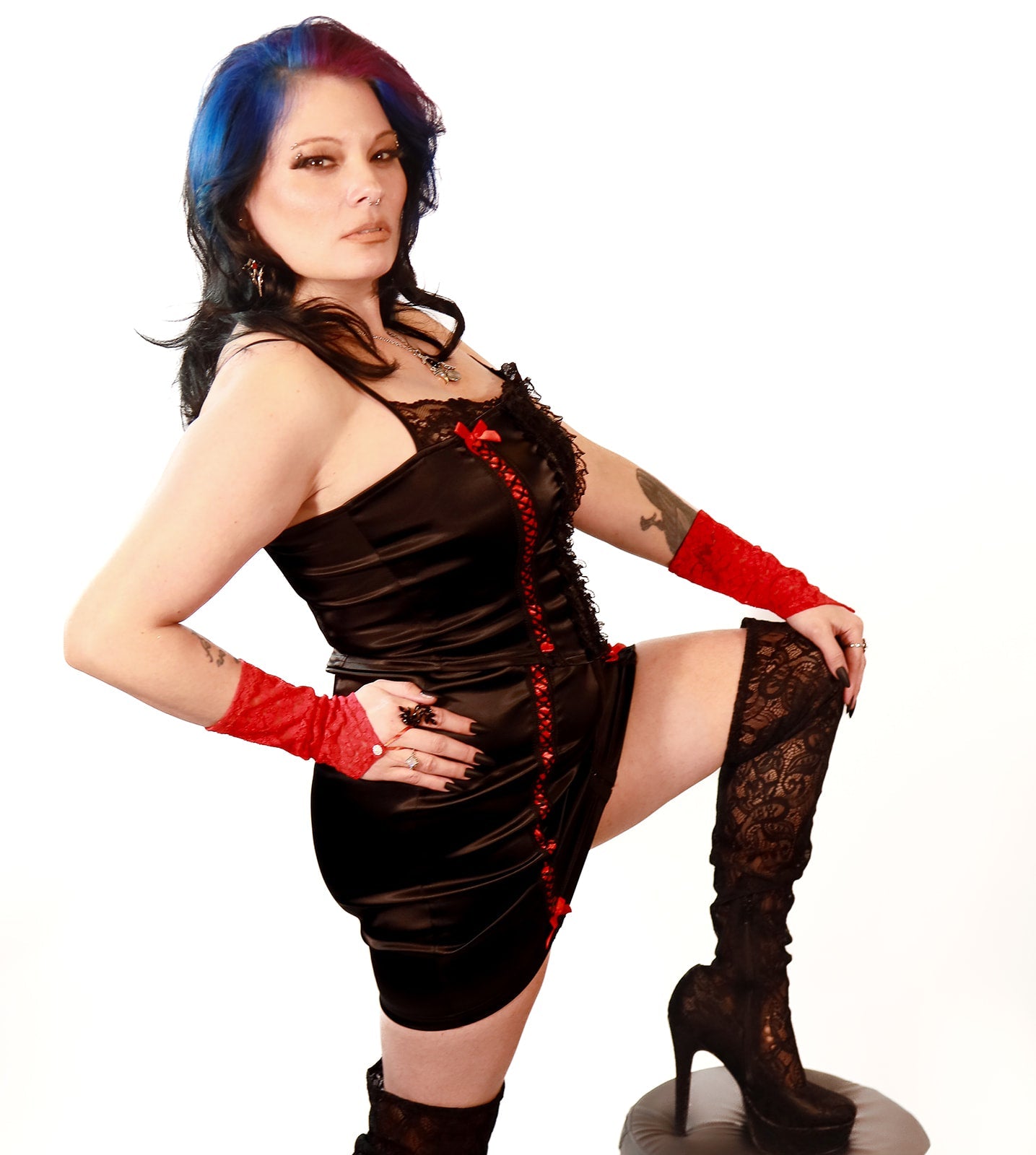 Rockstar Vamp Skirt - Angel's House of Design Co.