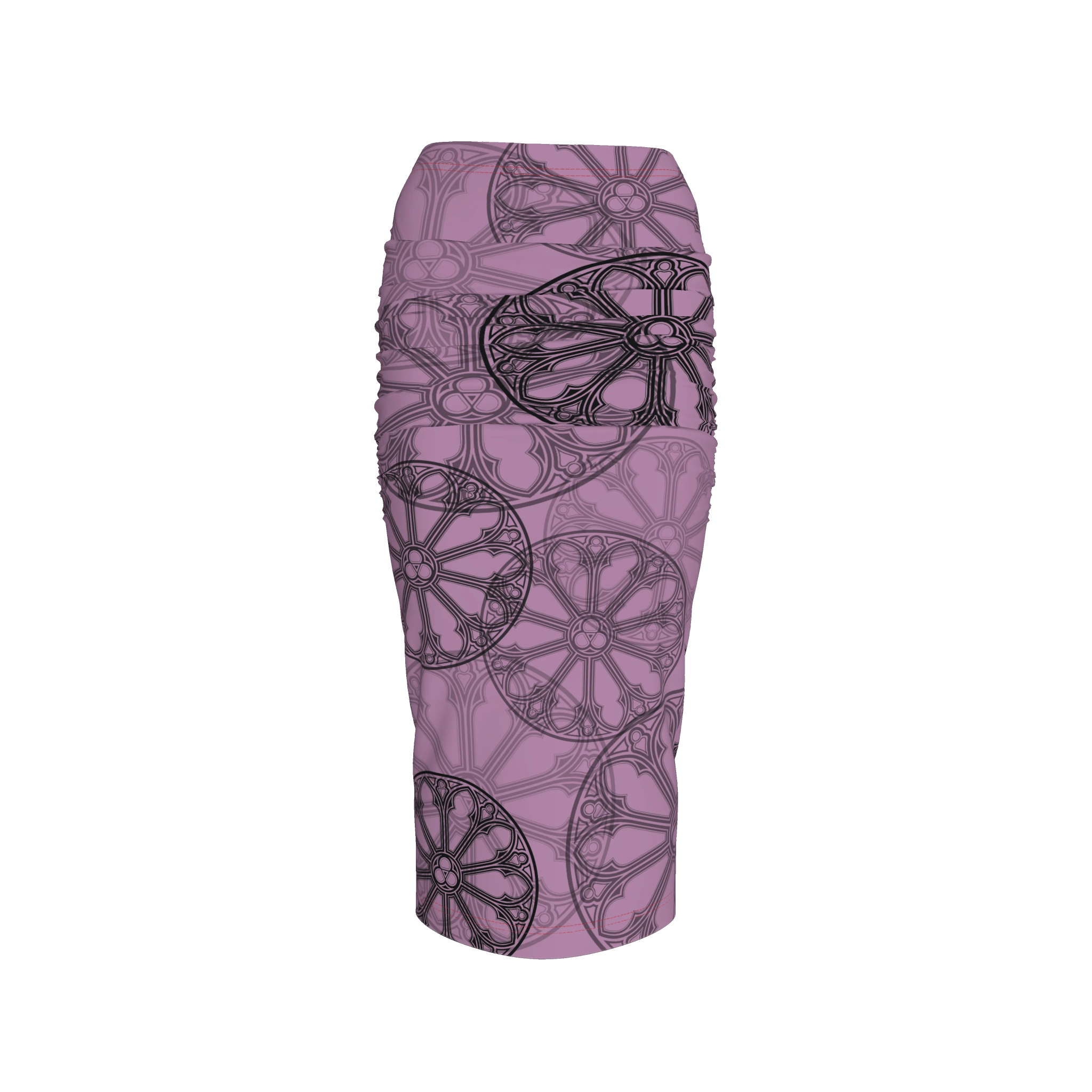 Rose Window Midi Skirt - Angel's House of Design Co.