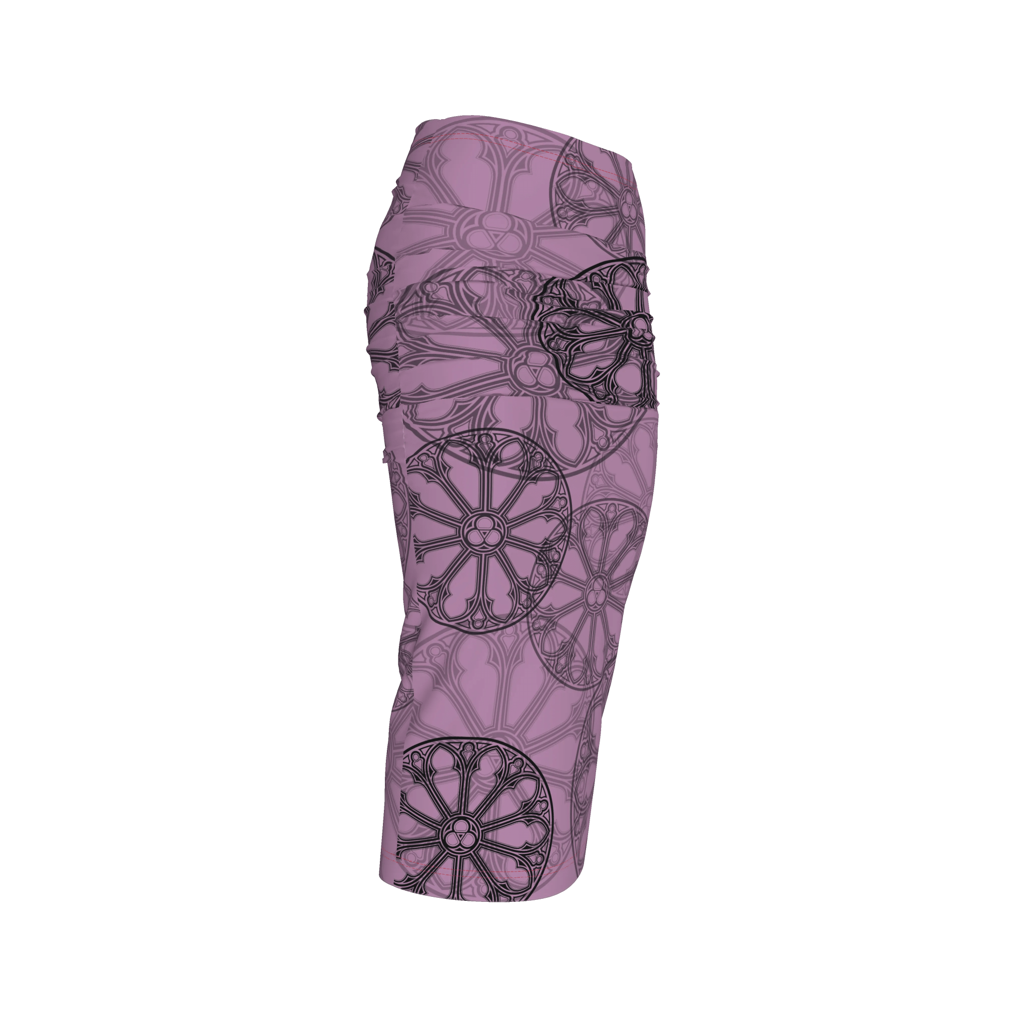 Rose Window Midi Skirt - Angel's House of Design Co.