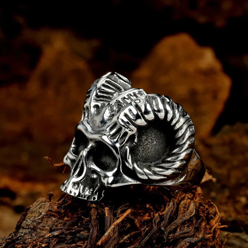 Sacred Ram Ring - Angel's House of Design Co.