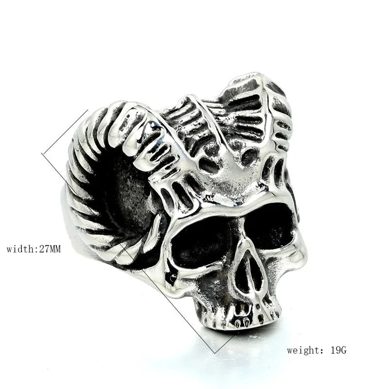 Sacred Ram Ring - Angel's House of Design Co.