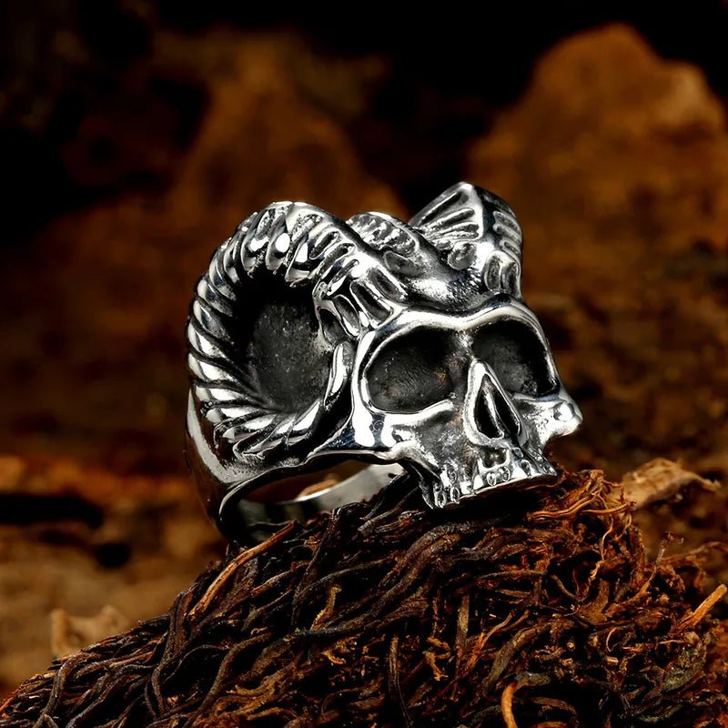 Sacred Ram Ring - Angel's House of Design Co.