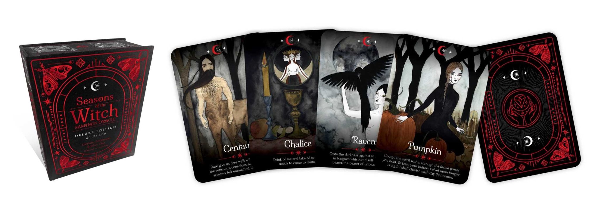 Seasons of the Witch: Samhain Oracle DELUXE EDITION by Lorriane Anderson - Angel's House of Design Co.