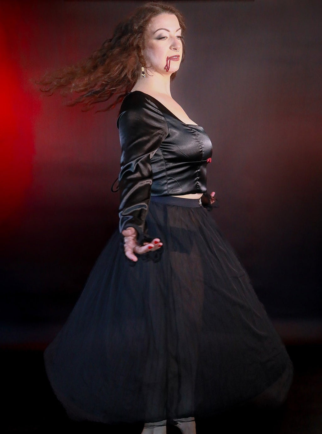 Semi Sheer Tulle Skirt - Angel's House of Design Co.