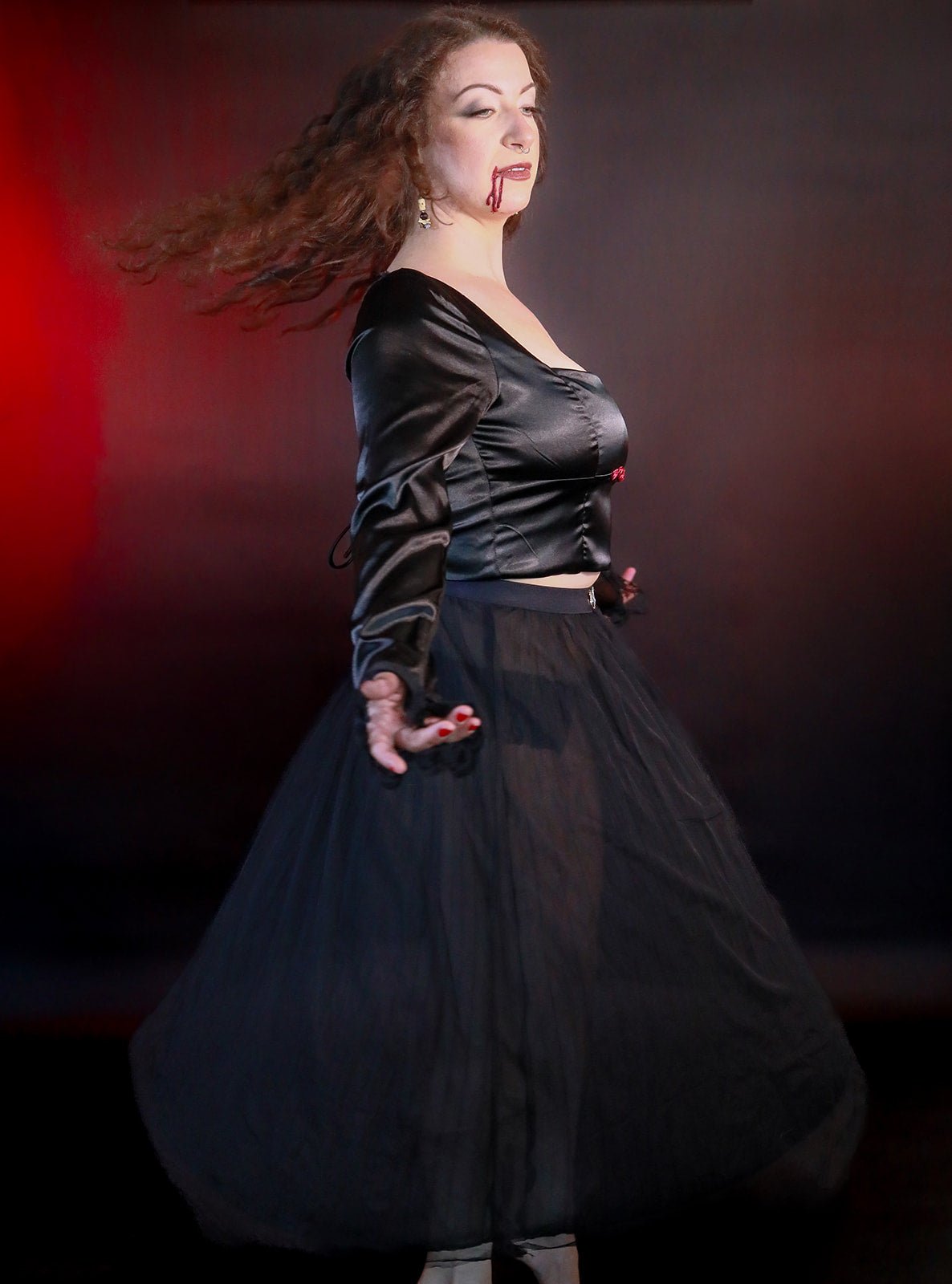 Semi Sheer Tulle Skirt - Angel's House of Design Co.