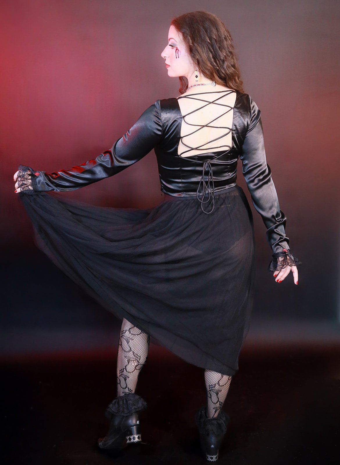 Semi Sheer Tulle Skirt - Angel's House of Design Co.