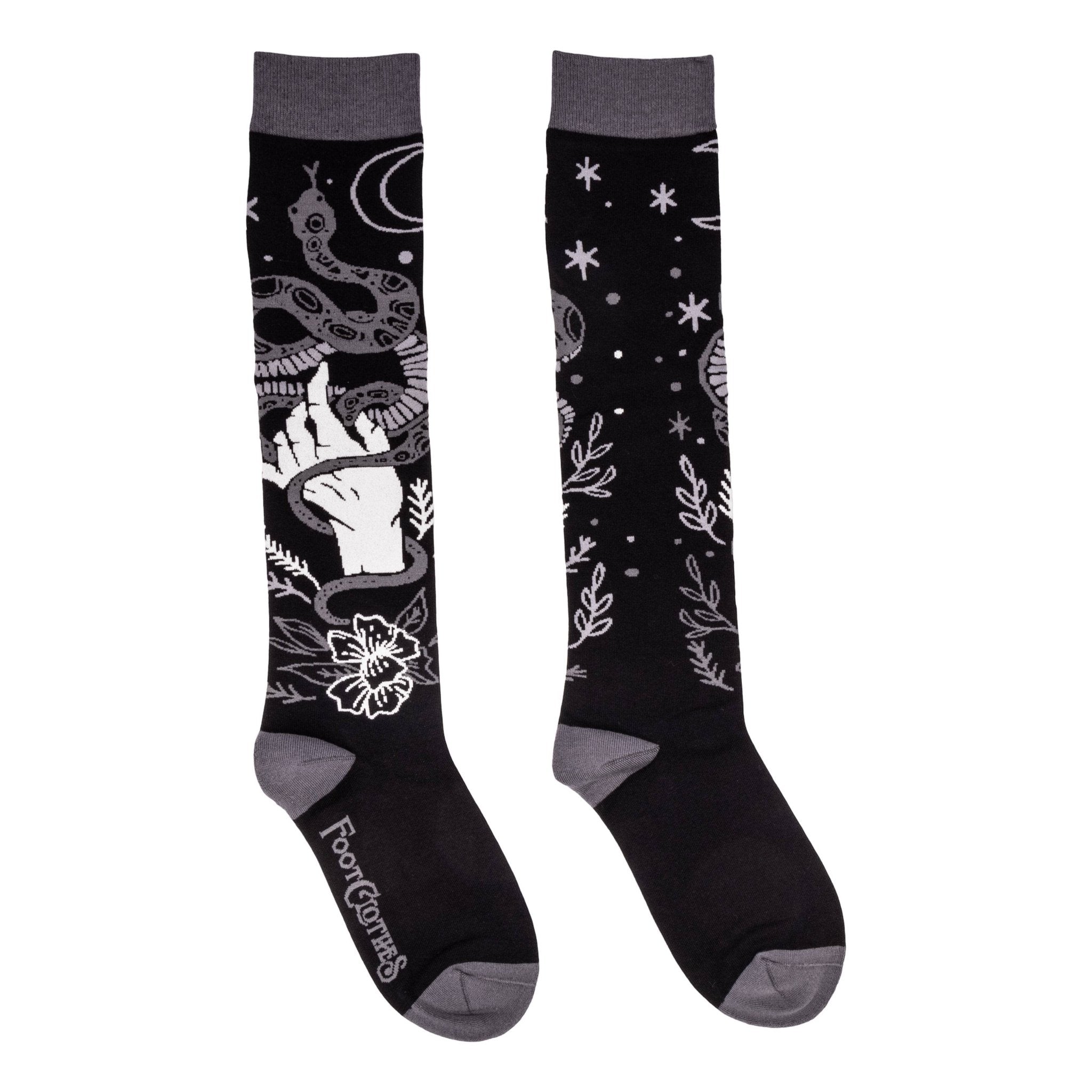 Serpentine Witch Knee Highs - Angel's House of Design Co.