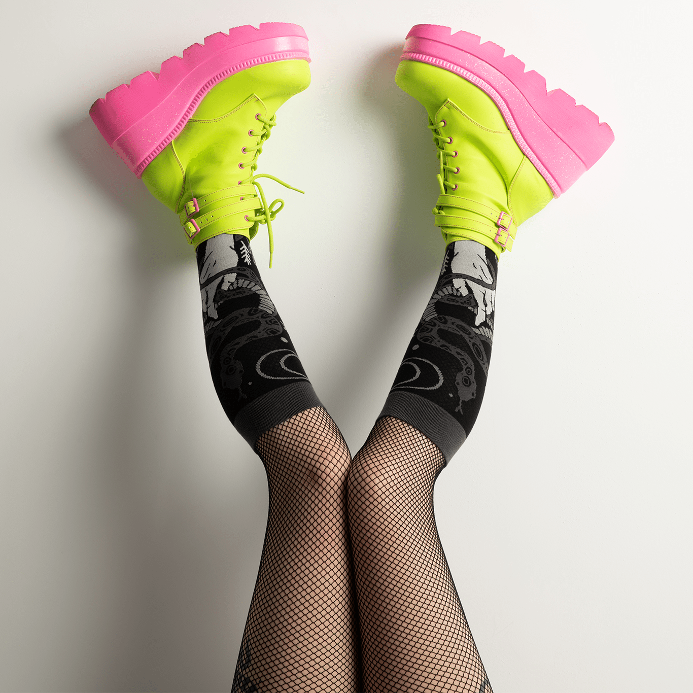 Serpentine Witch Knee Highs - Angel's House of Design Co.