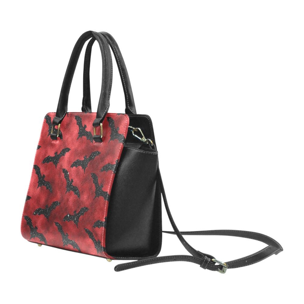 Sex Slave Rivet Shoulder Handbag - Angel's House of Design Co.