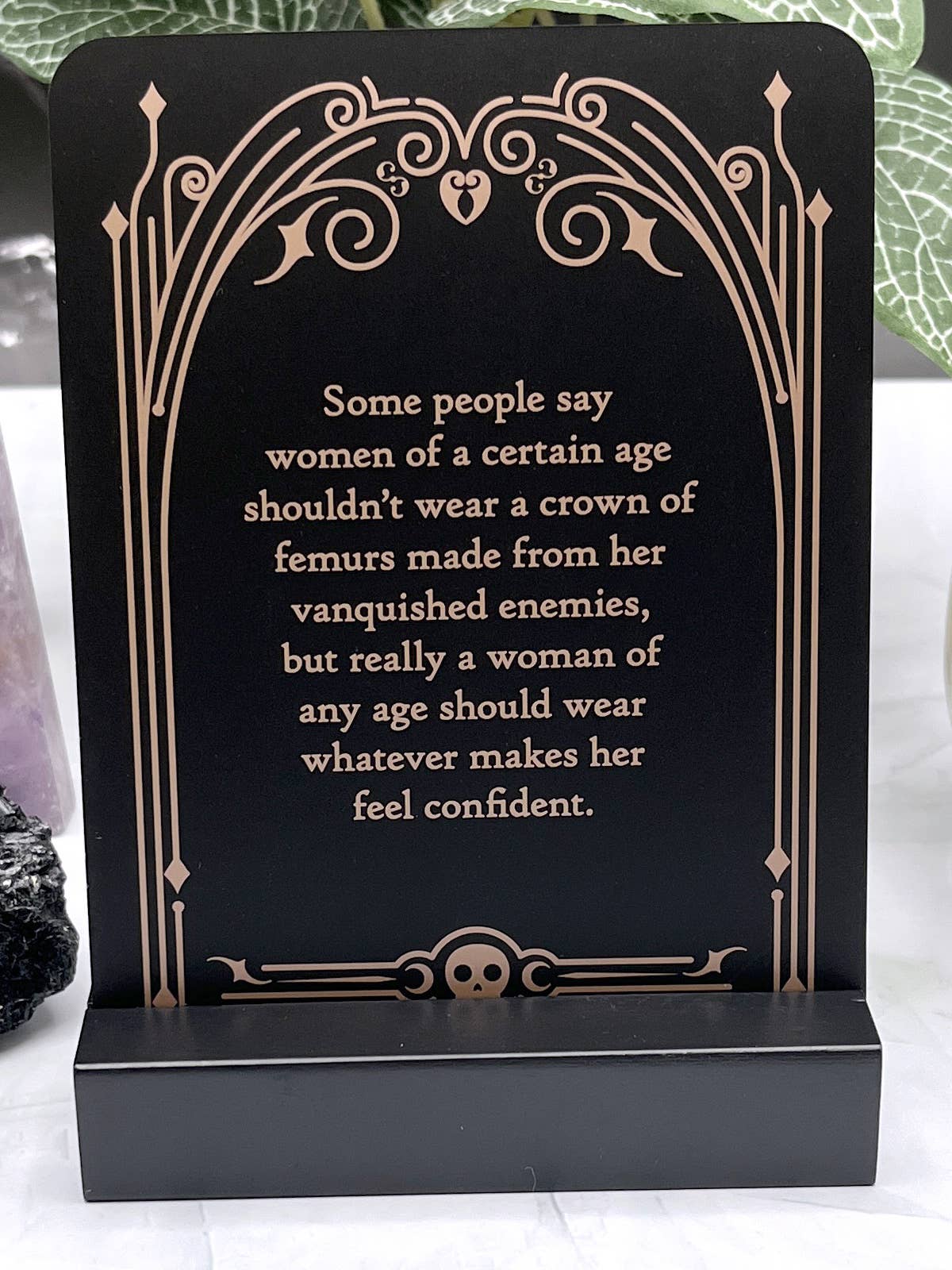 Sinister Affirmations - Angel's House of Design Co.