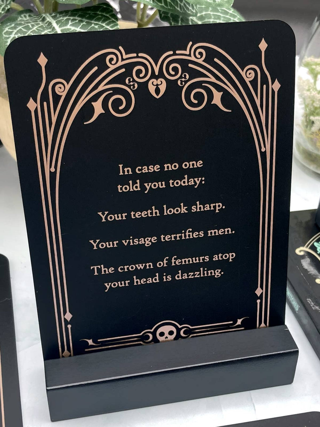 Sinister Affirmations - Angel's House of Design Co.