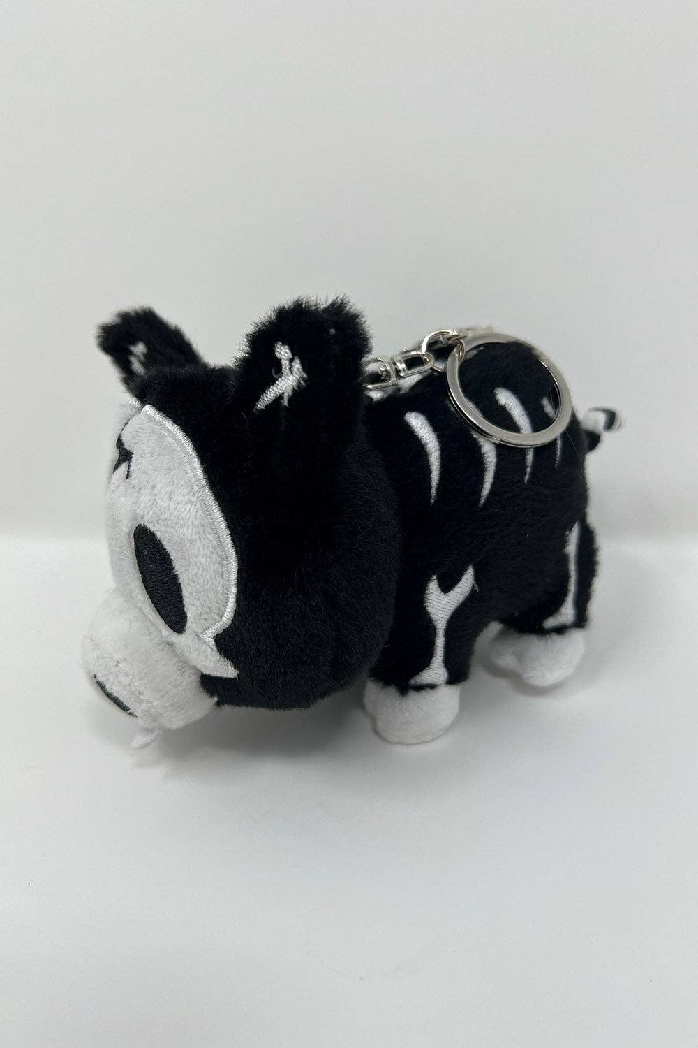 Skelepig Plush Keychain - Angel's House of Design Co.
