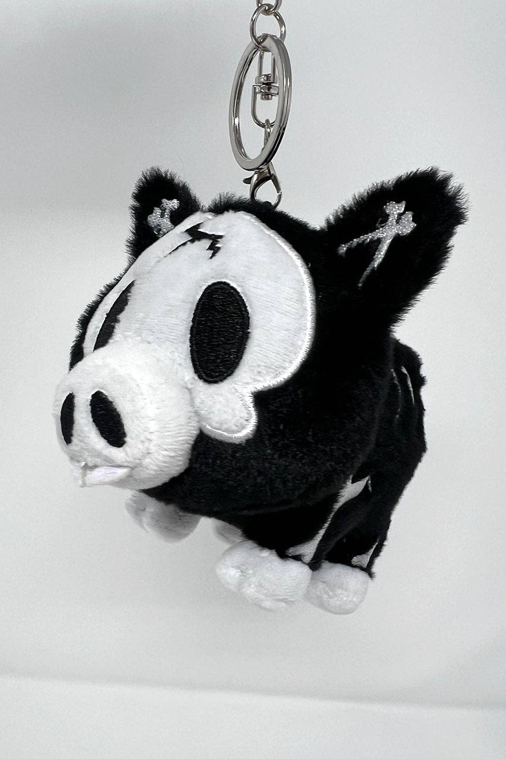 Skelepig Plush Keychain - Angel's House of Design Co.