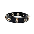 Skull and Spike Cuff Bracelet - Angel's House of Design Co.
