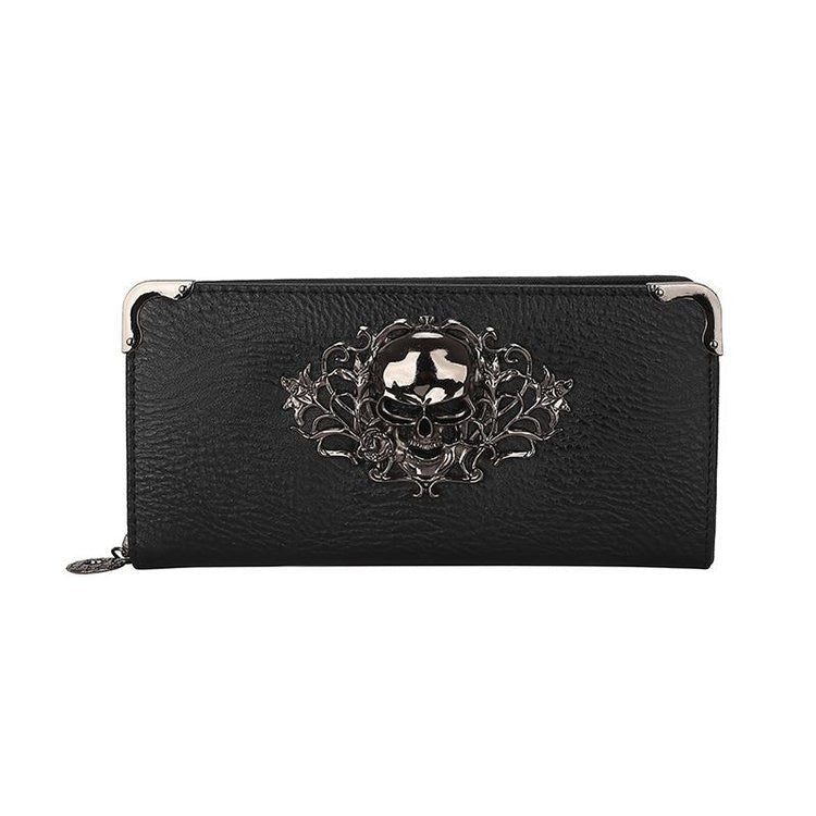 Skull Clutch/Wallet - Angel's House of Design Co.