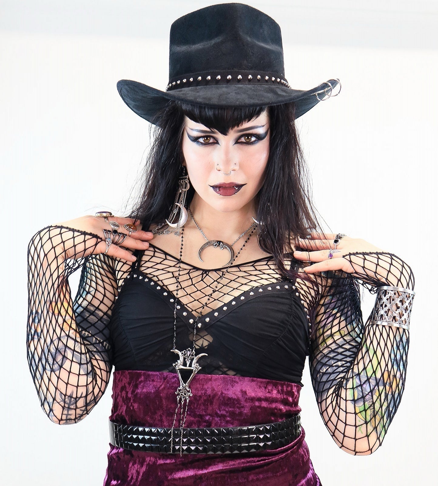 Skull Cowboy Hat - Angel's House of Design Co.