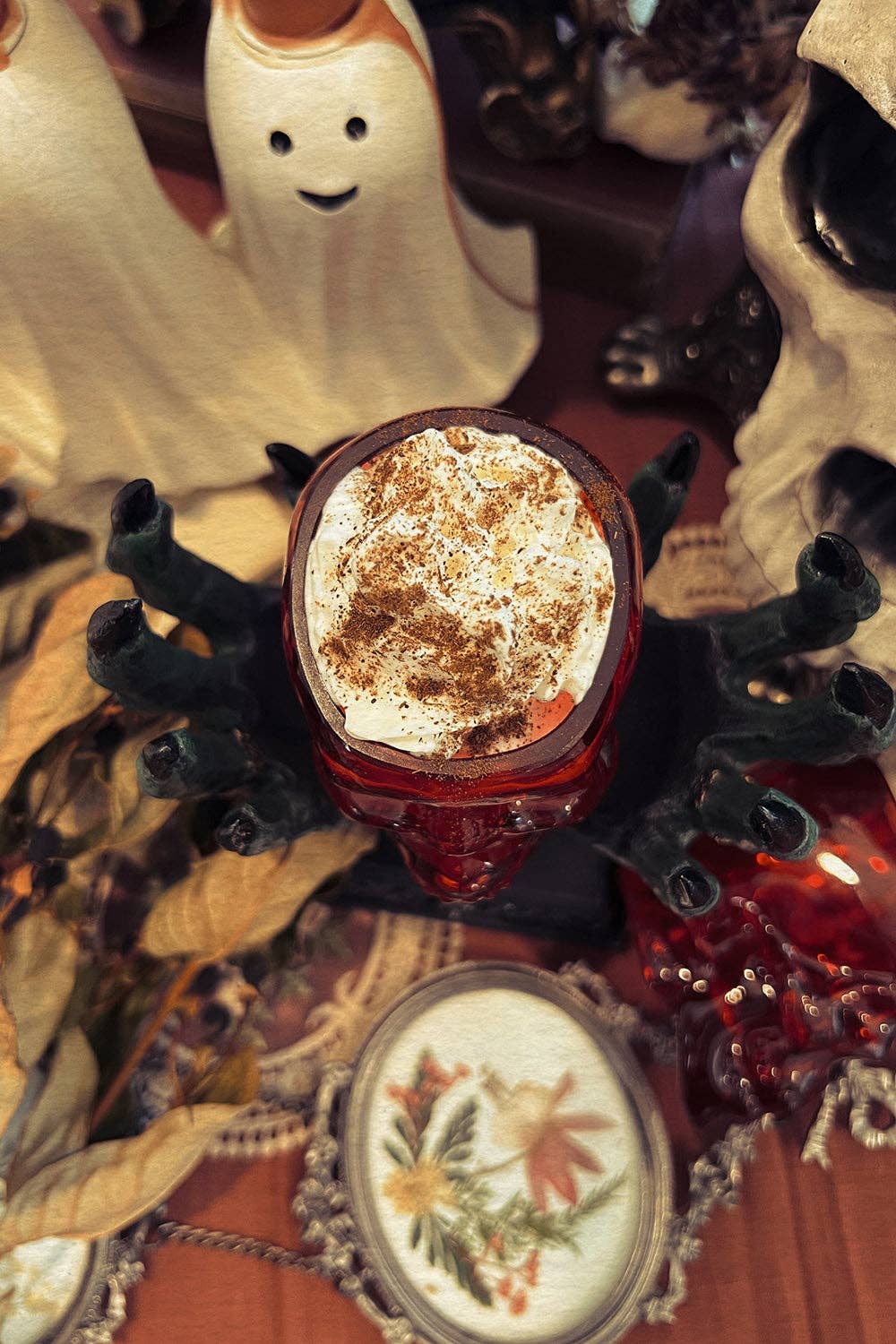 Skull Shot Glass [BLOOD RED] - Angel's House of Design Co.