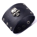 Skull Thick Cuff Bracelet - Angel's House of Design Co.