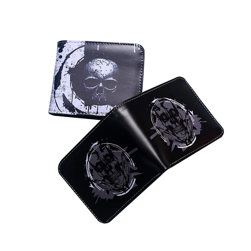 Skull Wallet Bi - Fold - Angel's House of Design Co.