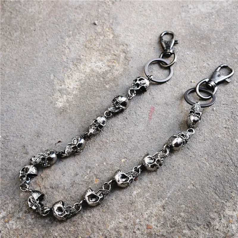 Skulls of My Enemies Chain - Angel's House of Design Co.