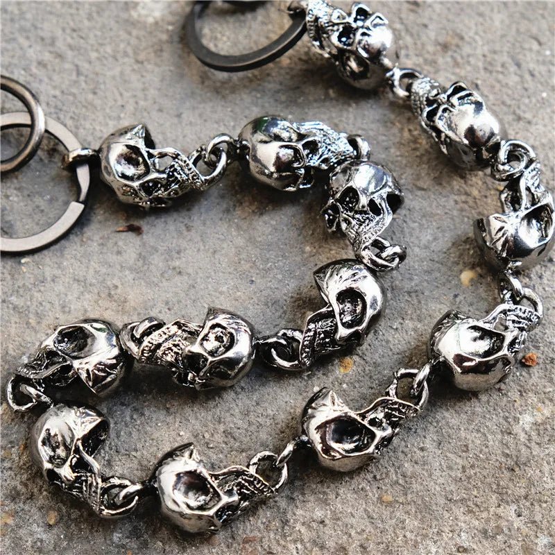 Skulls of My Enemies Chain - Angel's House of Design Co.