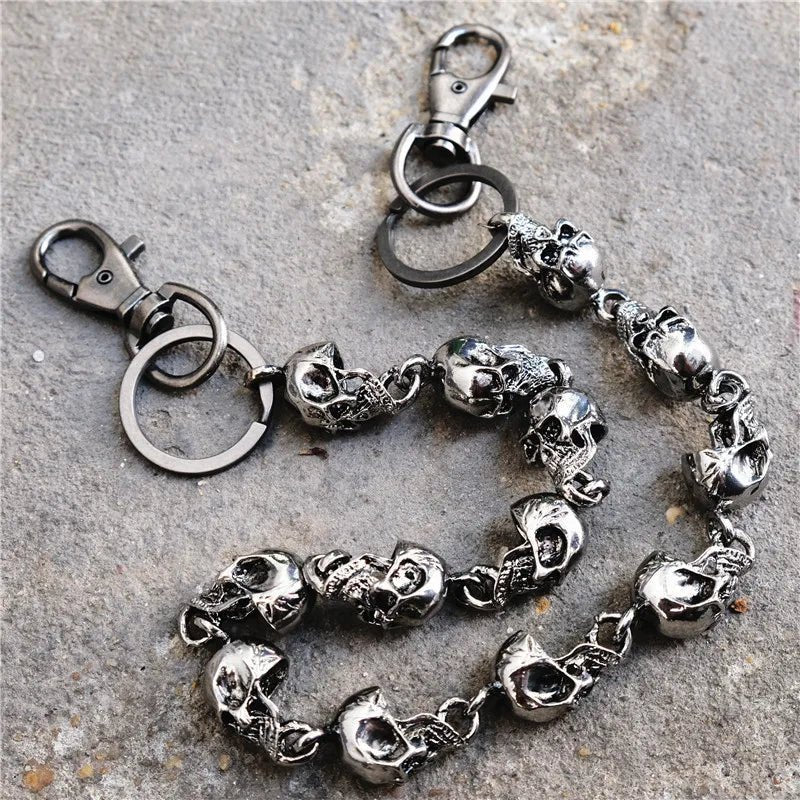 Skulls of My Enemies Chain - Angel's House of Design Co.