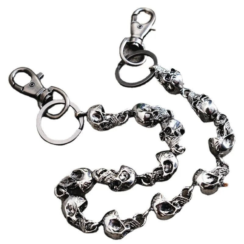 Skulls of My Enemies Chain - Angel's House of Design Co.