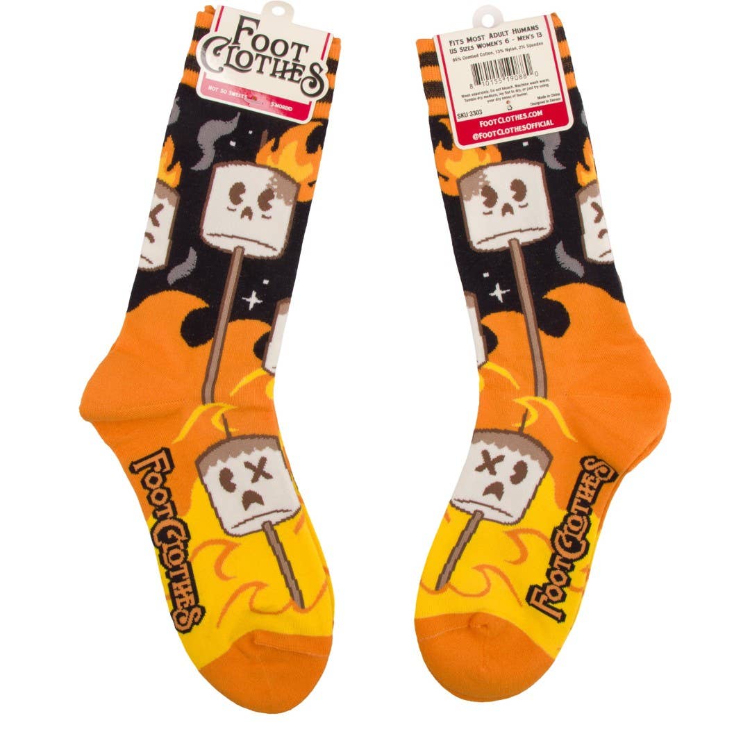 S'morbid Crew Socks - Angel's House of Design Co.