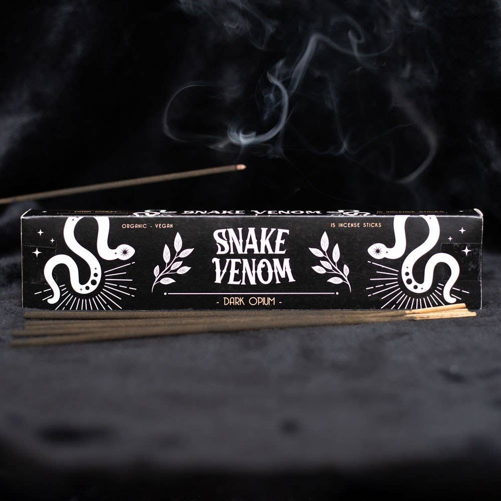Snake Venom Dark Opium Incense Sticks - Angel's House of Design Co.