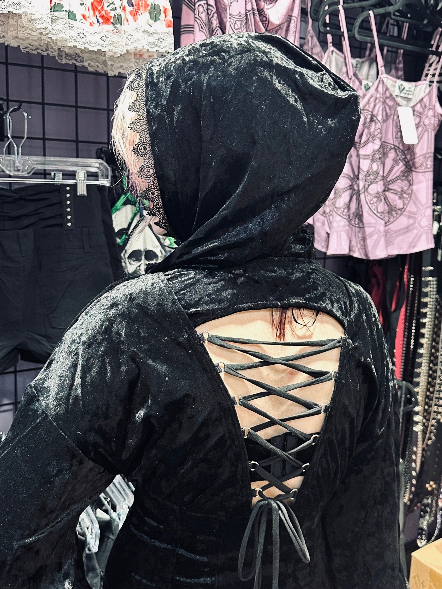 Sorcerer’s Hooded Dress - Angel's House of Design Co.