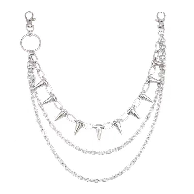 Spiked Wallet Chains - Angel's House of Design Co.