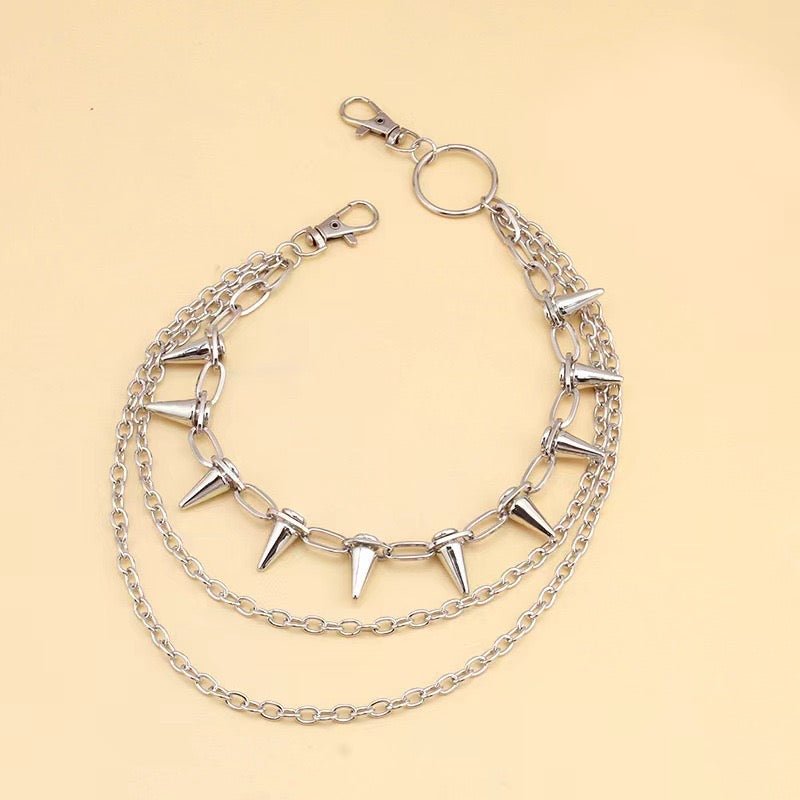 Spiked Wallet Chains - Angel's House of Design Co.