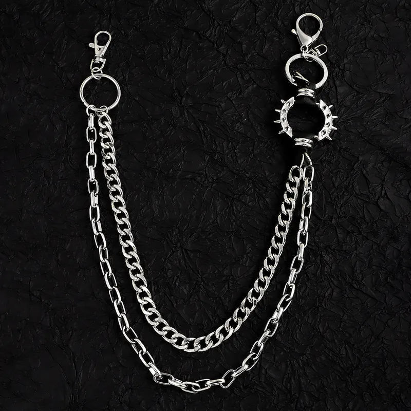 Spiked Wallet Chains - Angel's House of Design Co.