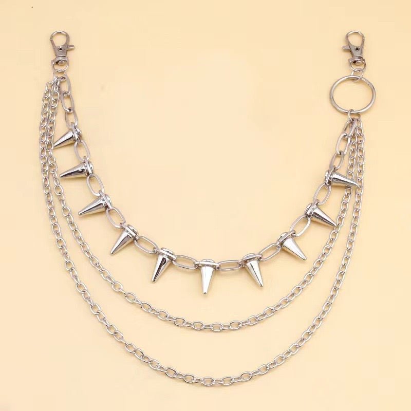Spiked Wallet Chains - Angel's House of Design Co.