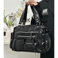 Square Vegan Leather Tote Bag - Angel's House of Design Co.