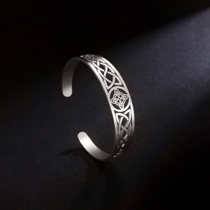 Stainless Steel Celtic Knot Bracelet - Angel's House of Design Co.