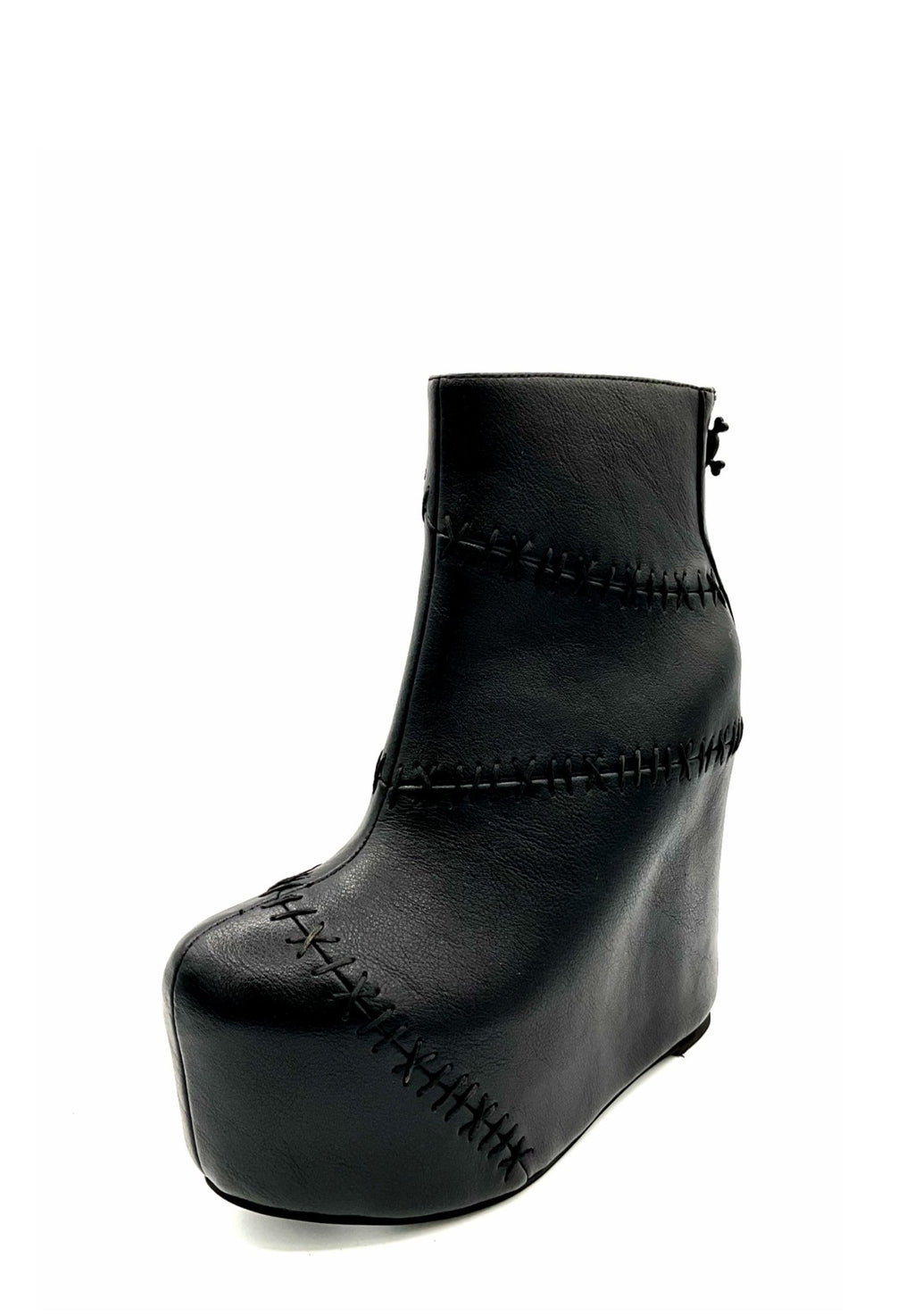 Stitches Tonal Wedge Boot - Angel's House of Design Co.