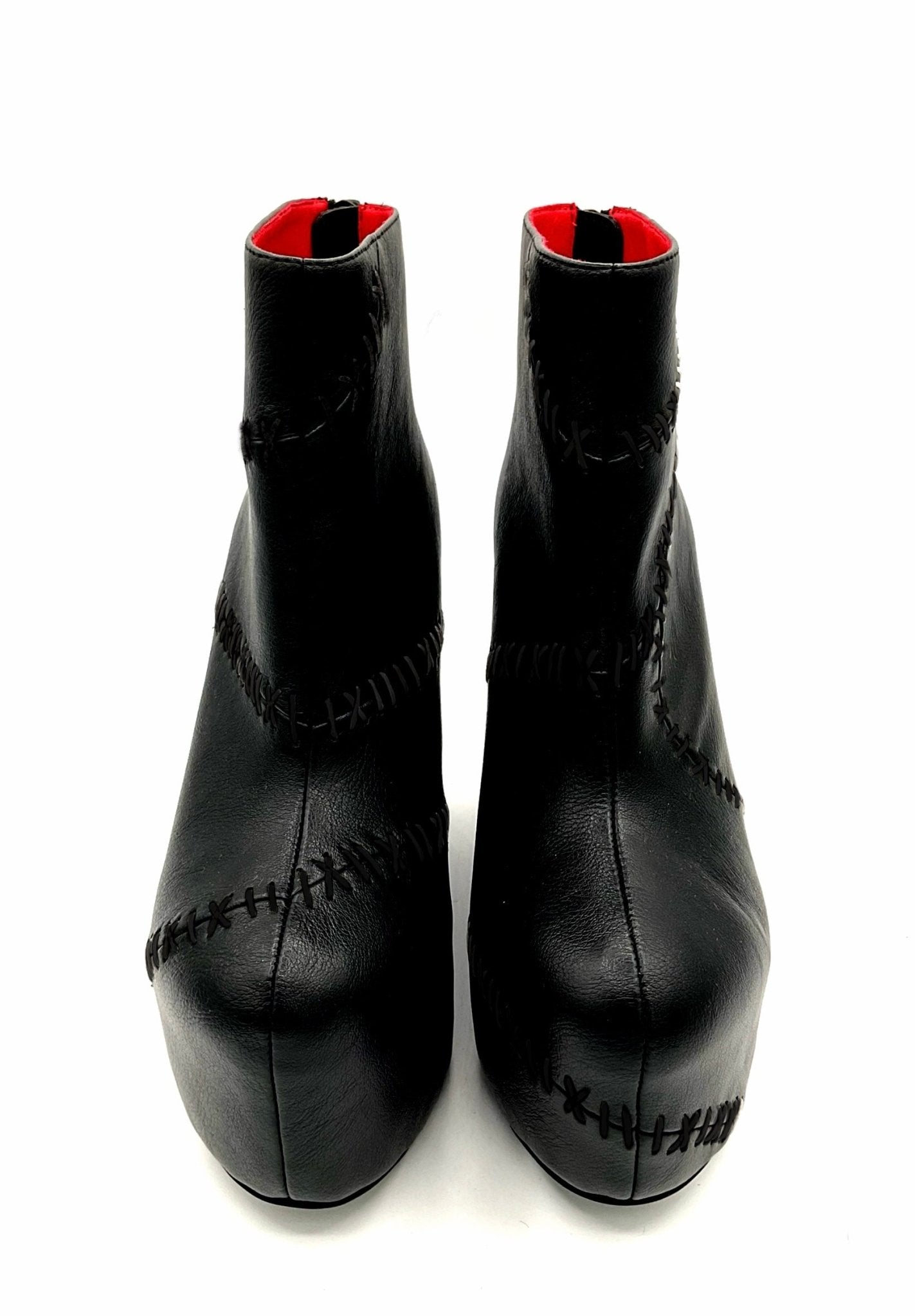 Stitches Tonal Wedge Boot - Angel's House of Design Co.