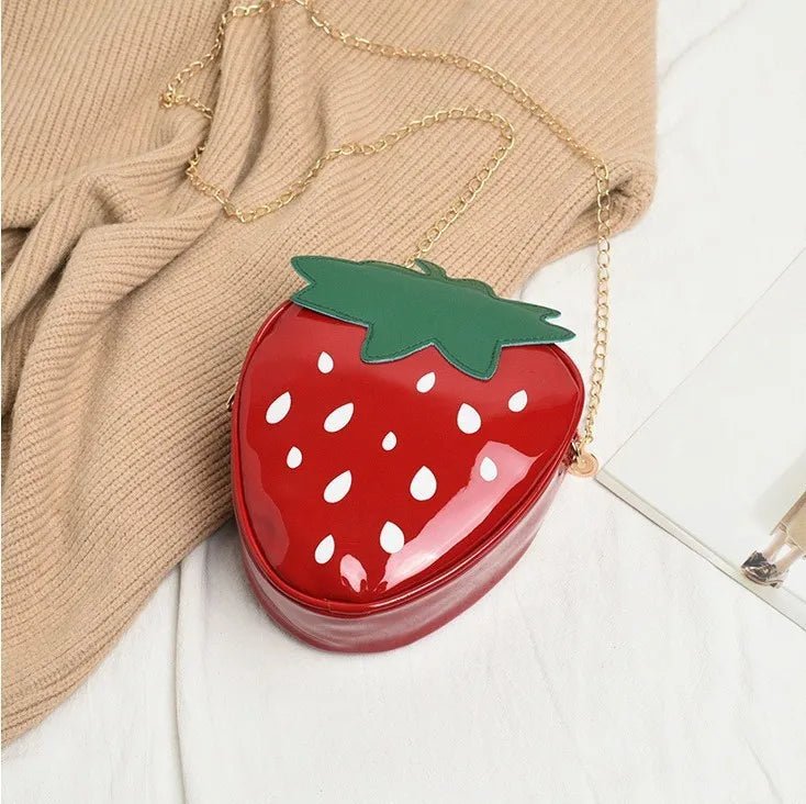 Strawberry Novelty Handbag - Angel's House of Design Co.