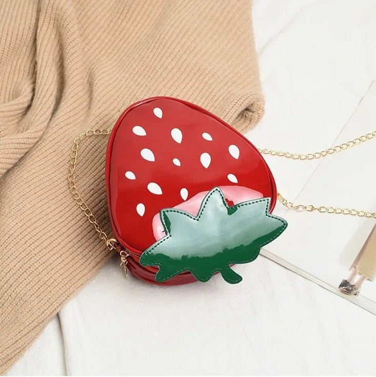 Strawberry Novelty Handbag - Angel's House of Design Co.