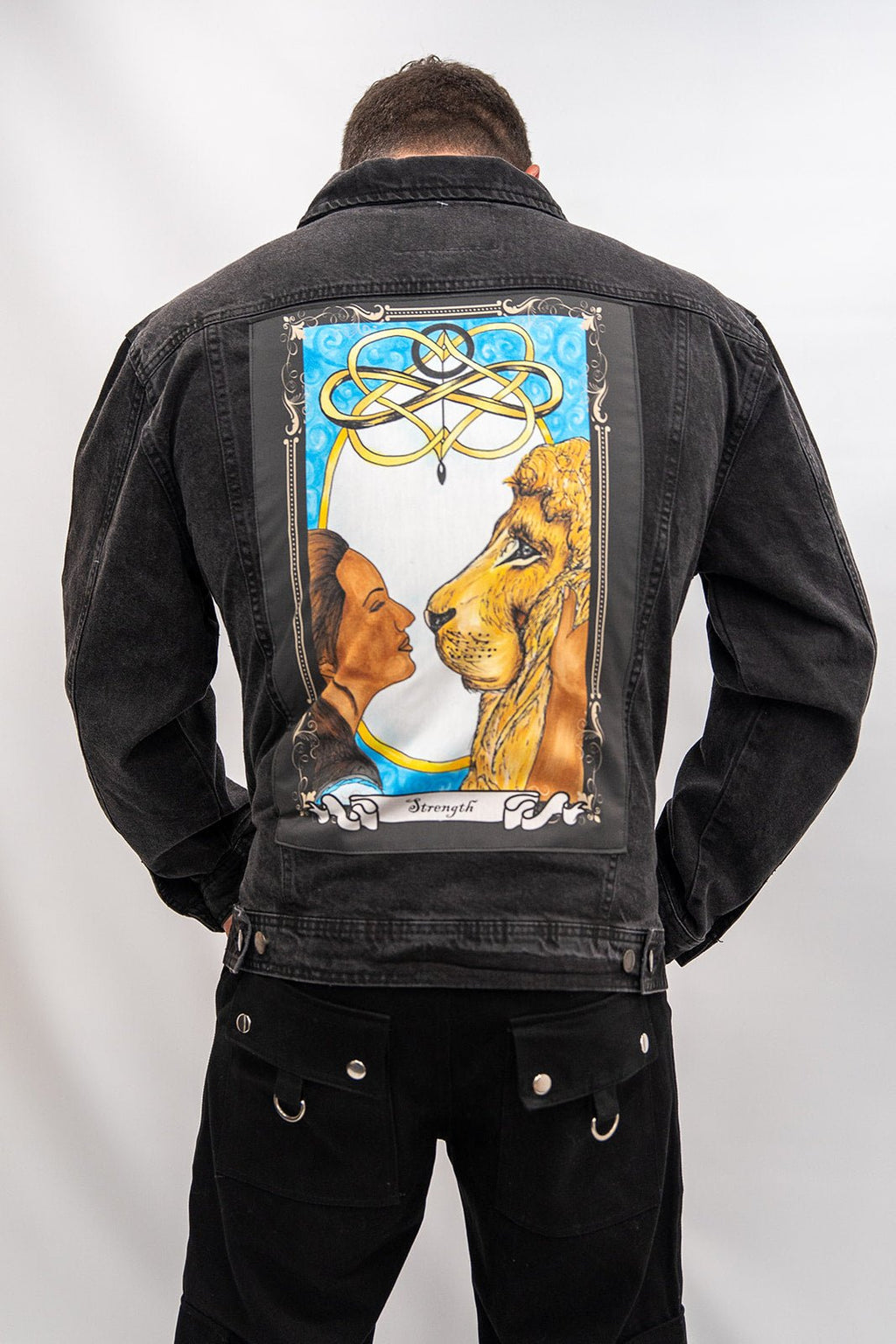 Strength Denim Jacket - Angel's House of Design Co.