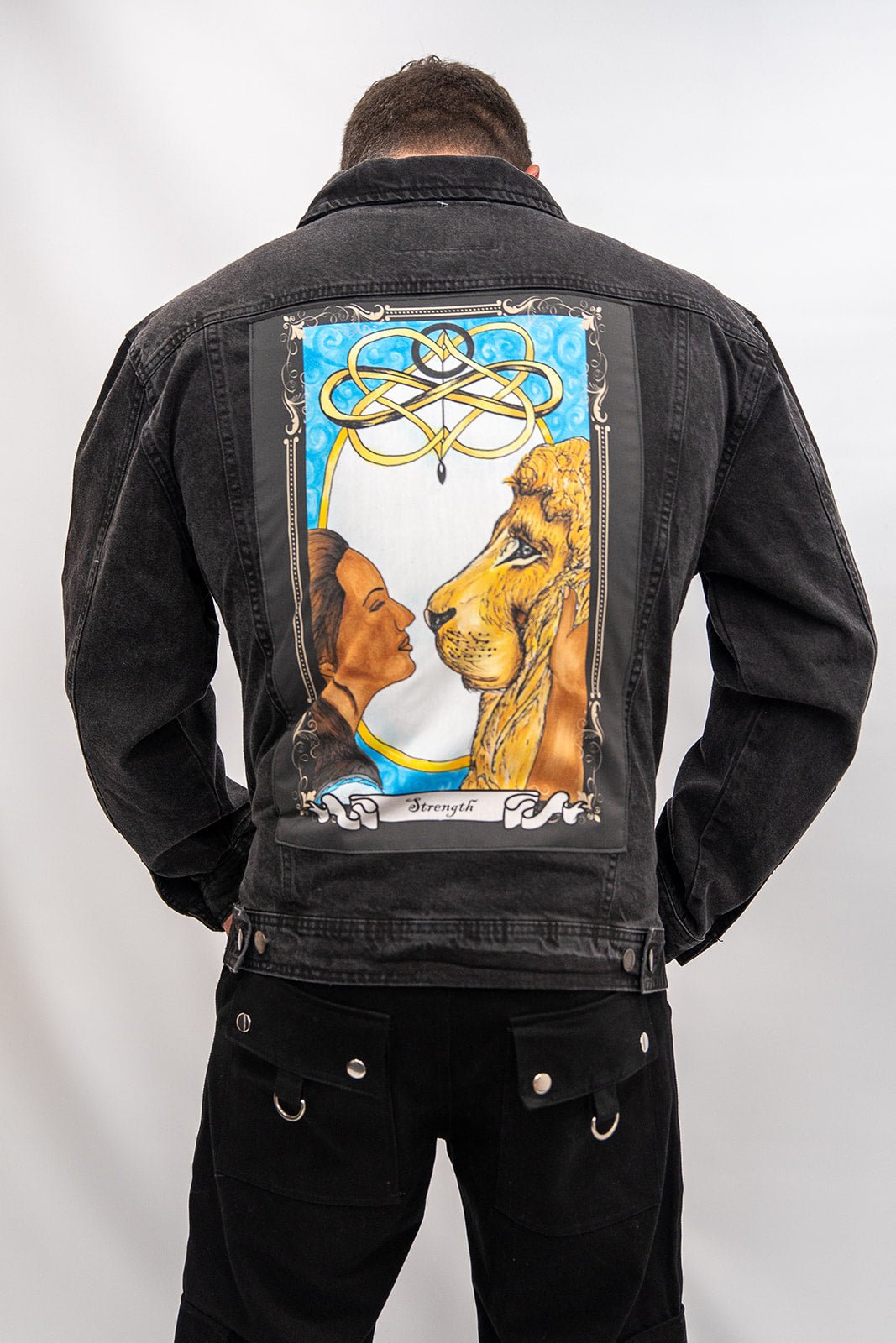 Strength Denim Jacket - Angel's House of Design Co.