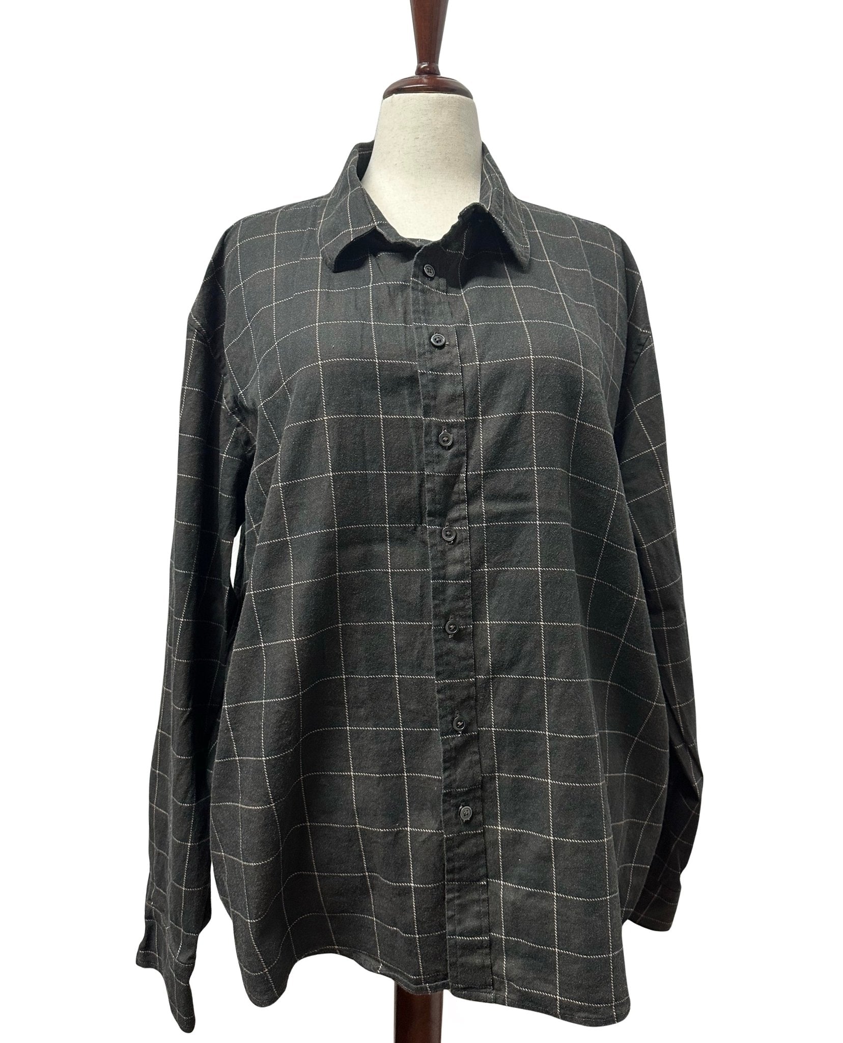 Strength Flannel (original art) - Angel's House of Design Co.